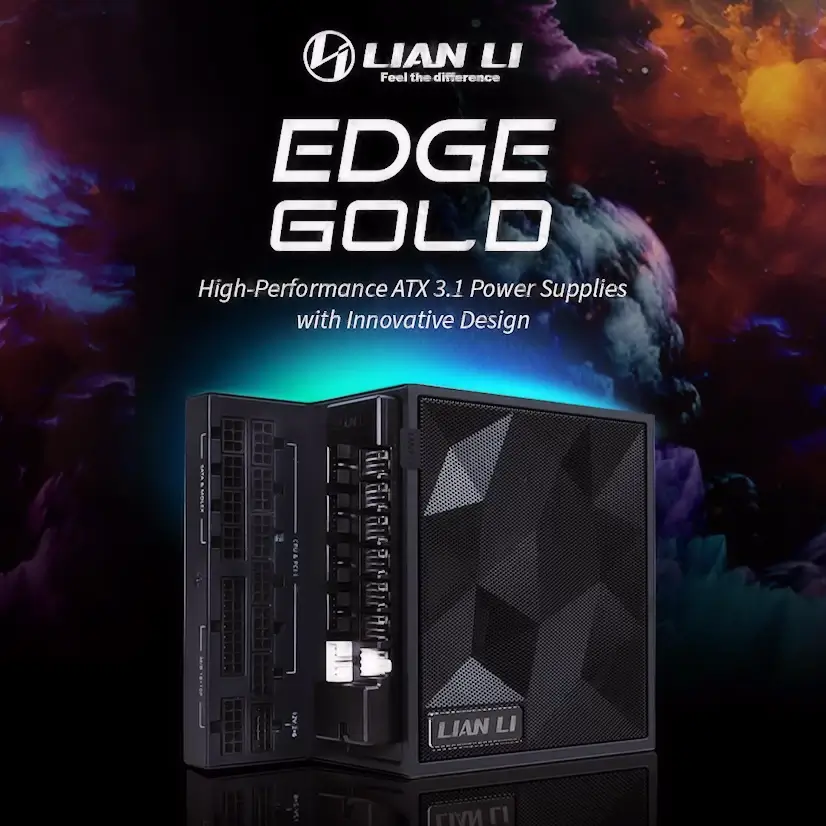 Montaje Fuente Alimentación LIAN LI EDGE GOLD 1200W ATX 3.1 Gaming PC Sieteiglesias