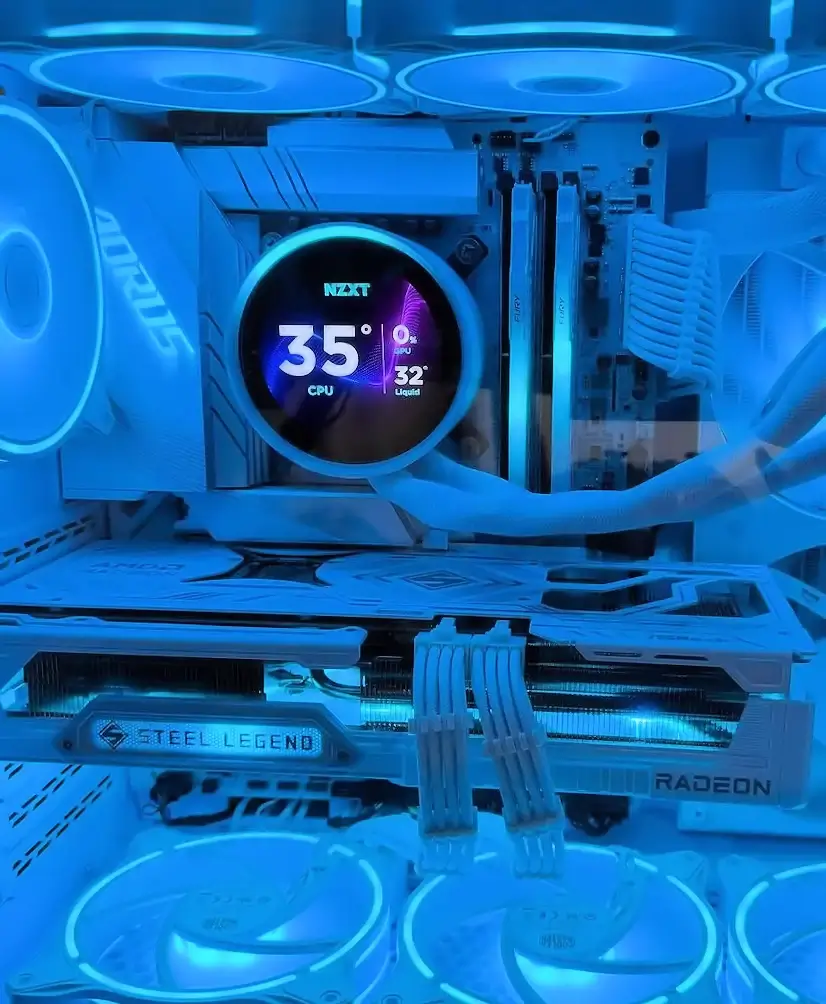 Montaje Refrigeración Líquida NZXT Gaming PC Sieteiglesias